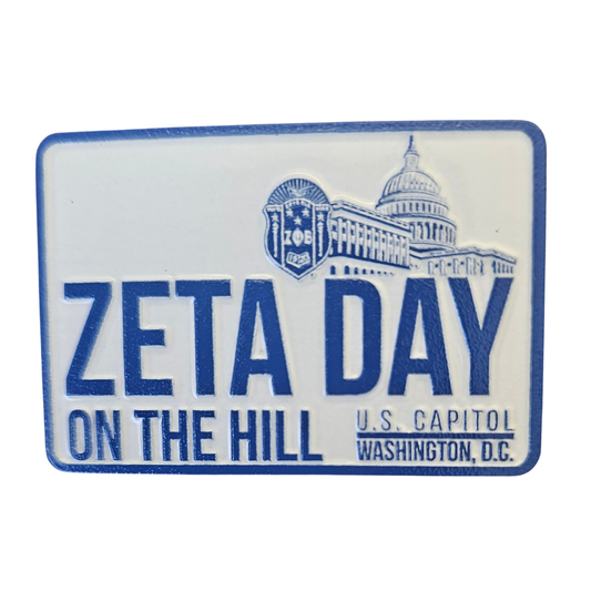 Zeta Day On The Hill Pin; Pickup Only
