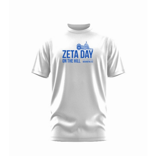 Zeta Day On The Hill T-Shirt; Pickup Only