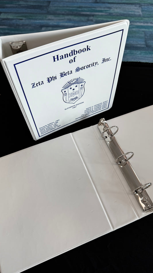 Small White Binder Only