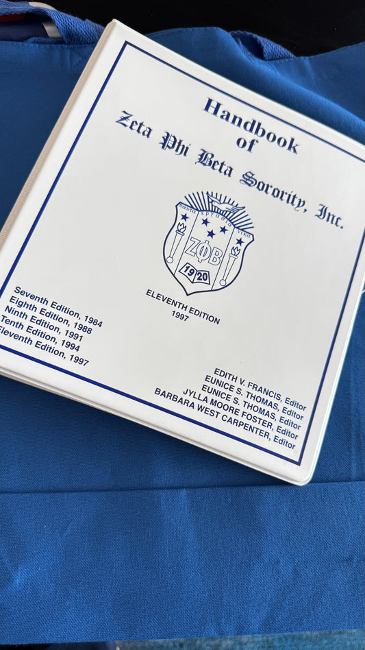 Small White Binder Only