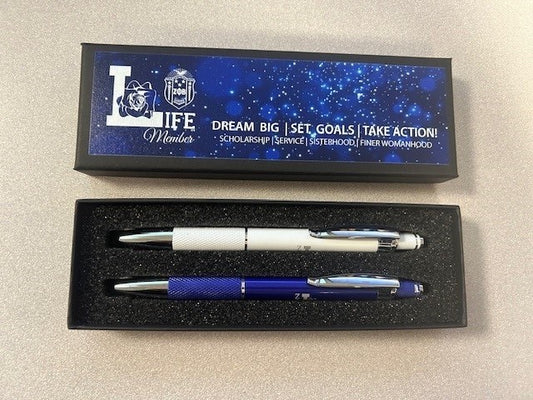 Life Member Grand Boule Souvenir Journal/Pen Set