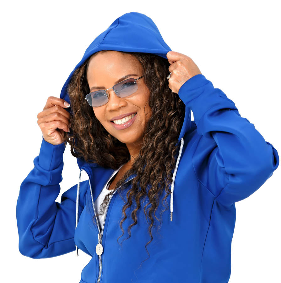 トップス BREATH LOGO VELOUR SET UP Logo Velour Zip-Up Hoodie | Michael Kors [US]