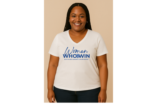 Women Who Win T-Shirt (White)